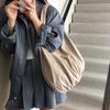 New Suede Tote Bag Women's Retro Matte Shoulder Bag High-end Large-capacity Commuting Versatile Shopper Handbags