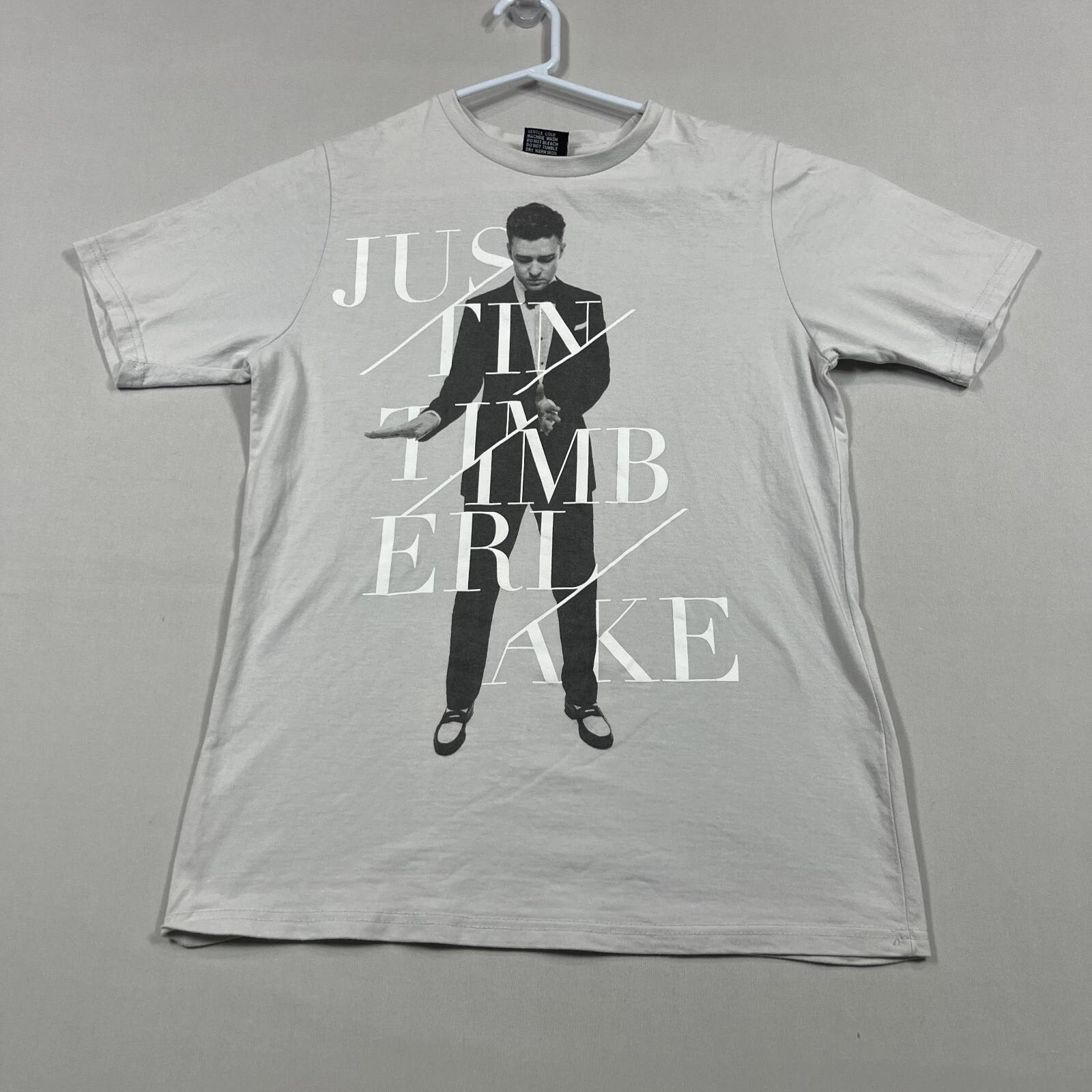

Justin Timberlake 2014 20/20 World Tour Music Rare Tee T Shirt Women s Small S 3XL