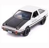 1/28 Scale Toyota AE86 Initial D Model Car, Zinc Alloy Pull Back Toy Car with Sound and Light for Kids Boy Girl Gift