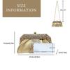 Gifts Diamond Embedded Evening Dress Handbag Elegant Large Capacity Clutch Bag Tote Bag for Ladies Party And Banquet
