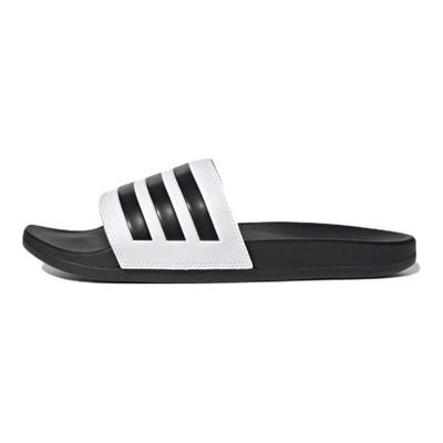 Adilette Comfort Klapki Białe Czarne Unisex Sneakersy Cloud-White Core-Black GZ5893