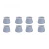 8Pcs Silicone Desk Chair Foot Covers Non-slip Furniture Leg Pad Chair Leg Cap  Furniture Table Feet