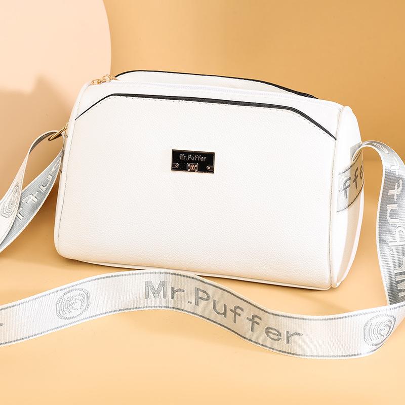 New Spring and Summer Pillow Bag Wide Shoulder Strap One Shoulder Cross Span Bag