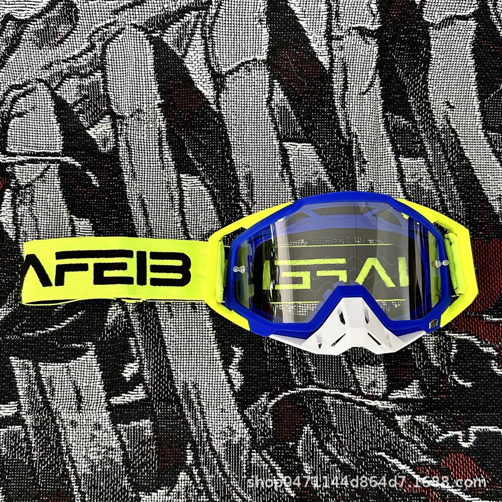 NAFEIB Motorcycle Goggles for Outdoor Sports, Off-road, Windproof, for Men and Women Riding Motorcycles