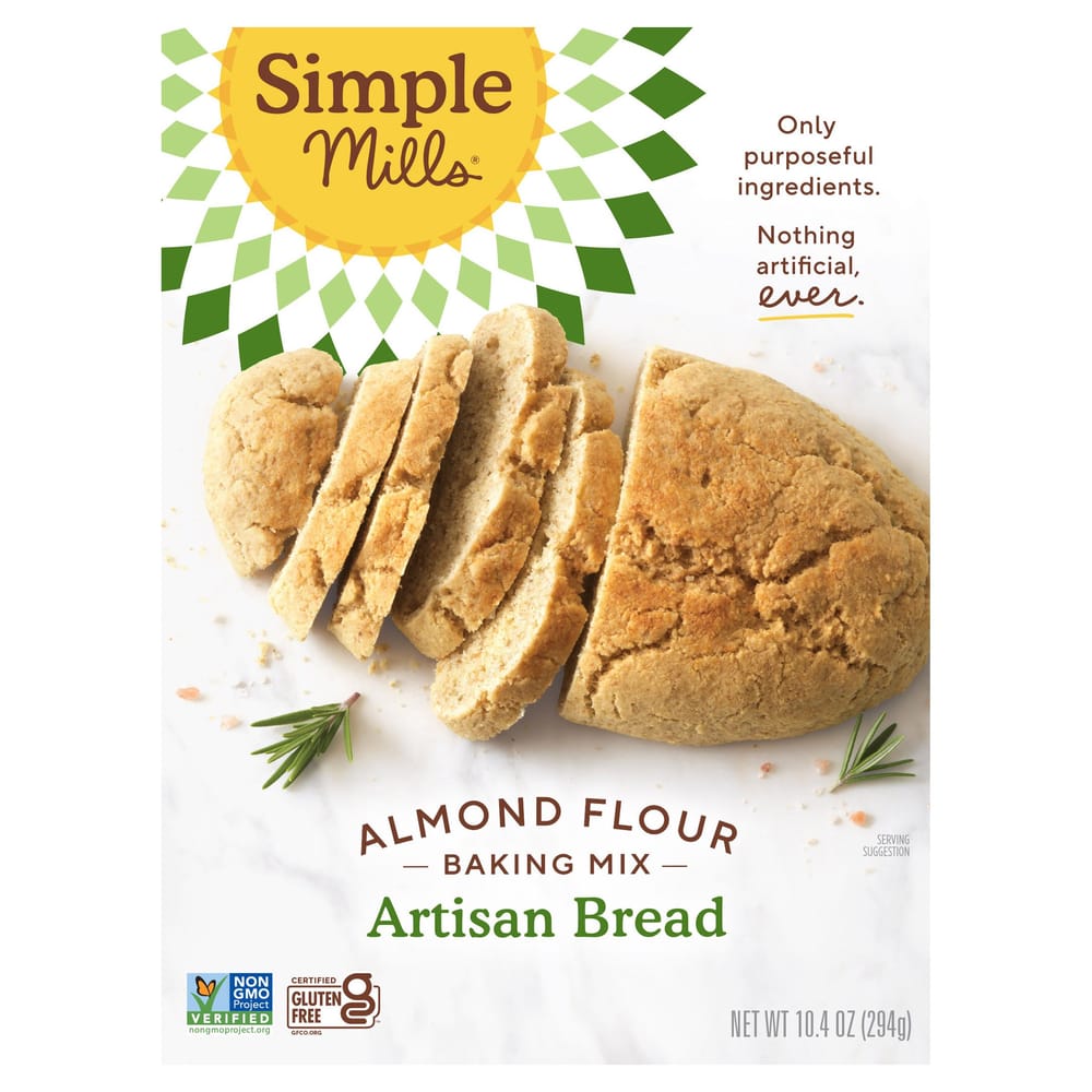 Simple Mills Almond Flour Baking Mix Artisan Bread 294g (10.4oz)