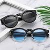 Fashion Retro Round Sunglasses for Women Men Trendy Travel Beach Holiday Party Street Photo Glasses