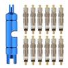 11Pcs Durable Bicycle Valve Core Remover Brass Valve Core Tool New Bike Valve Remover Tool  MTB Bike