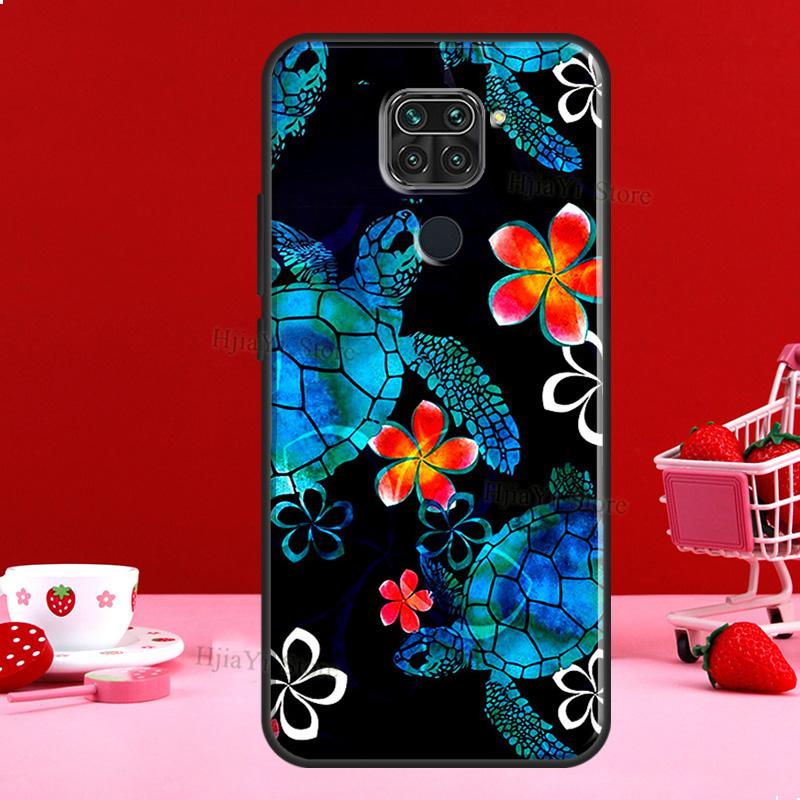 Sea Turtle Case For Xiaomi Redmi Note 11 10 9 8 12 Pro Plus 12S 11S 10S Cover For Redmi 12C 10C 10A 9C