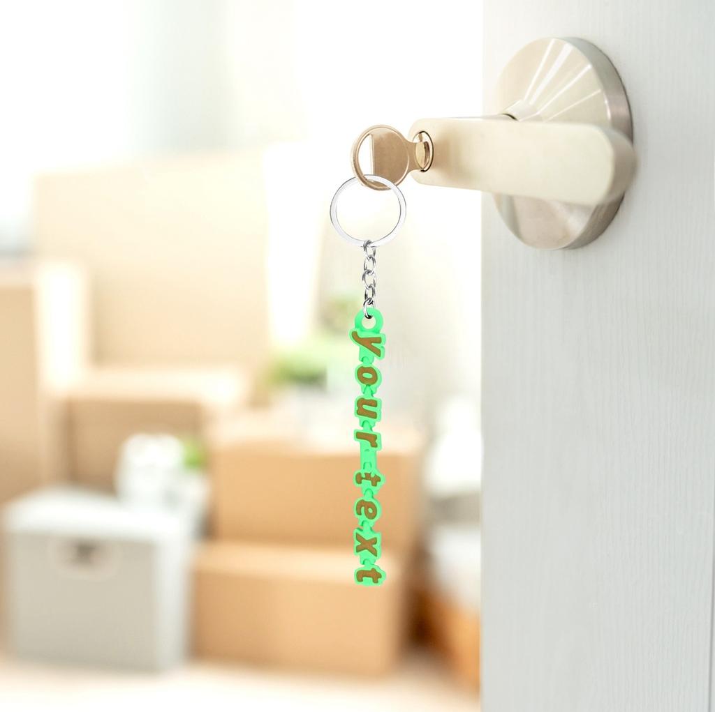 DIY 3D Printed Keychain Can Be Used For DIY Keychains