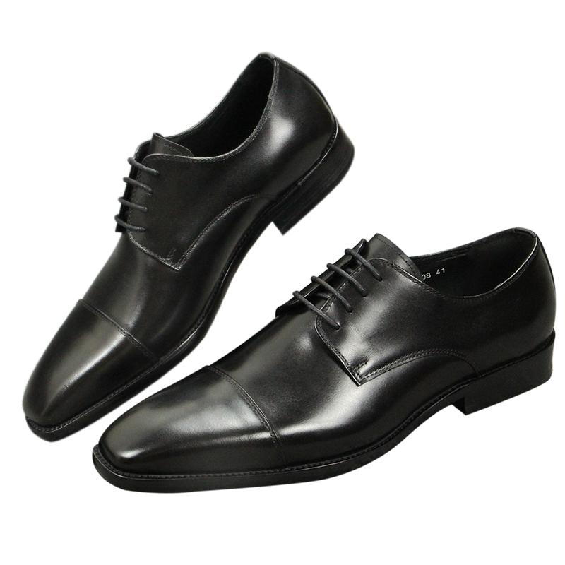 Fashion Luxury Black Man Shoes Genuine Leather Business Office Oxfords Style Dress Shoes Height Increasing Handmade Leather Shoe For Men