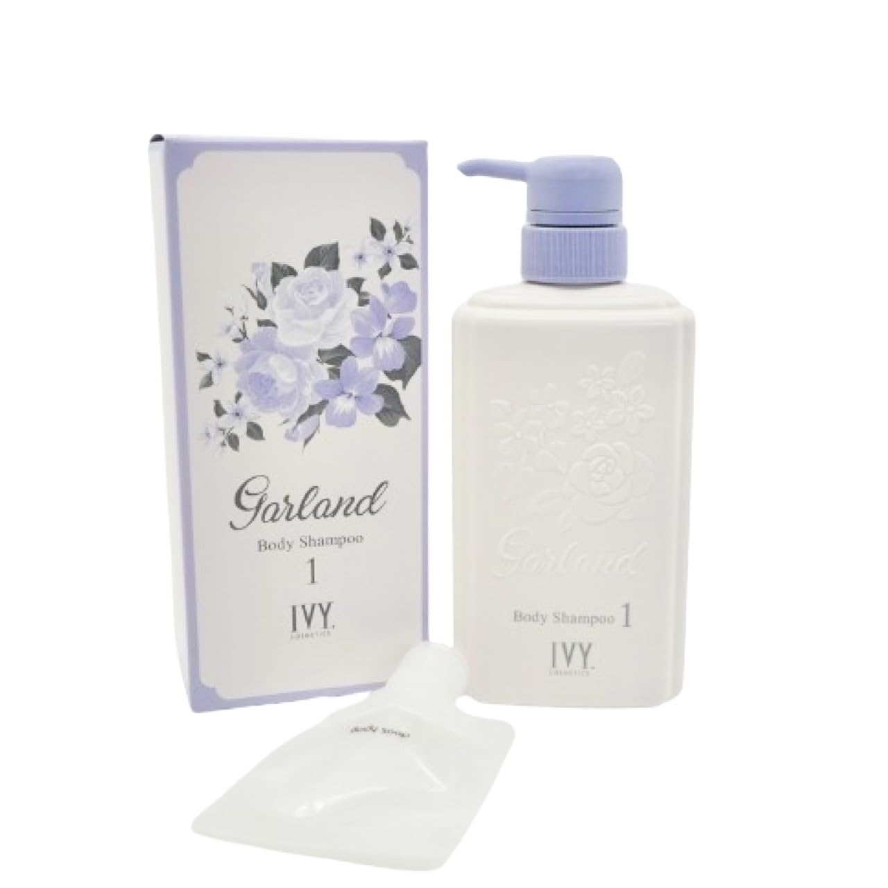 Ivy Cosmetics Garland Body Shampoo 500ml with Travel Refill Container