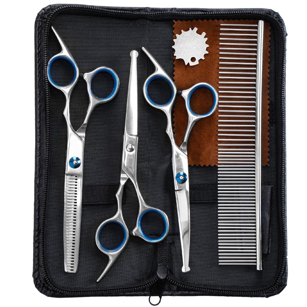 Grommy Pet Scissors Set For Dogs And Cats
