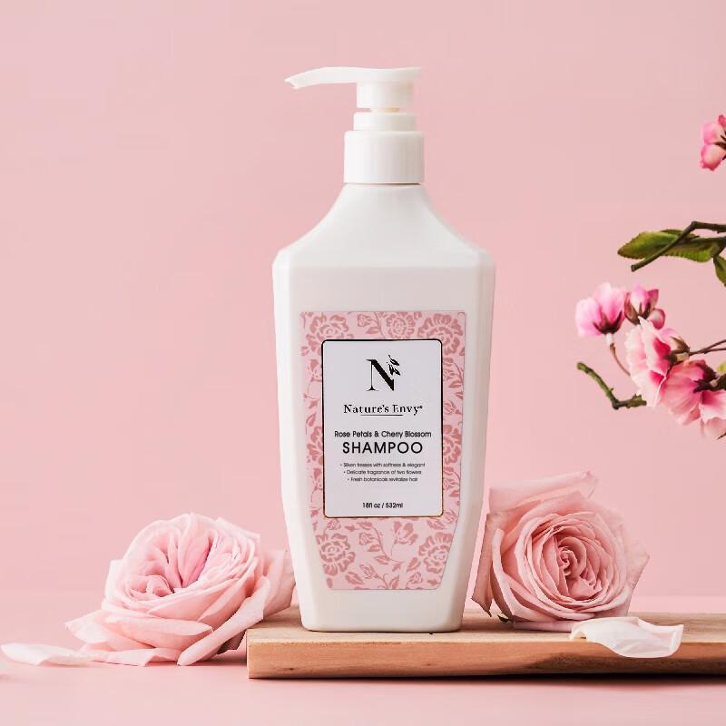 Nature's Gate Cherry Blossom Rose Essence Shampoo
