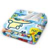 Kuchipatchis Mametchi Flannel Blankets  Warm Throw Blanket for Bedroom Travel Novelty Bedspread Sofa Bed Cover