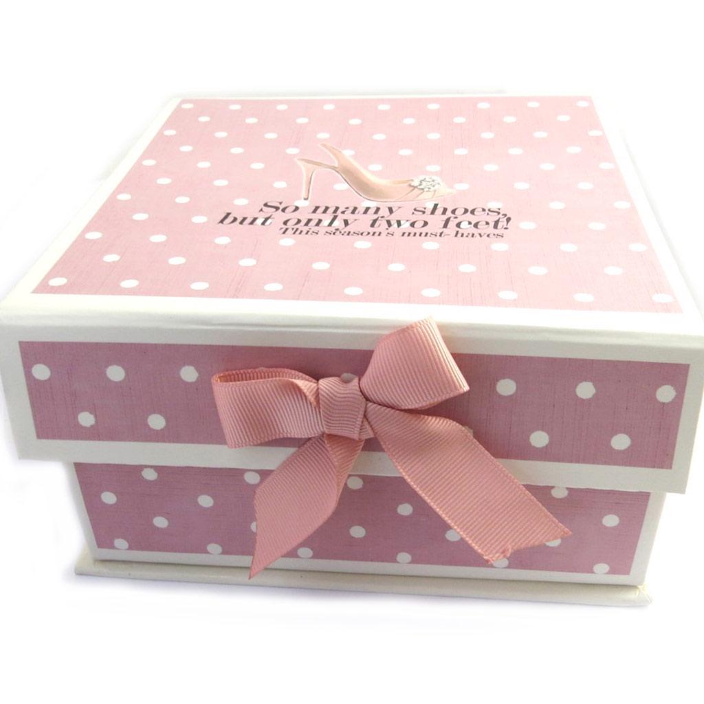 Les Trésors De Lily [M3995] - Set de 3 boîte gigognes 'Belle Epoque' beige rose