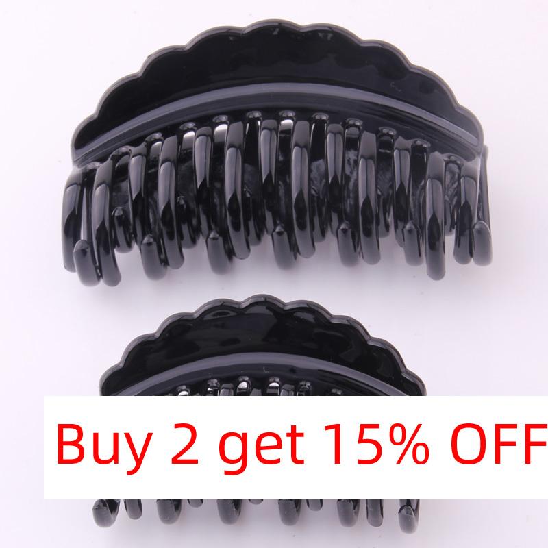Newest  Classical Hair Claws for Women Large Size Solid Plastic Crab for Hair Lobster Claw Design Hairpin Accessories
