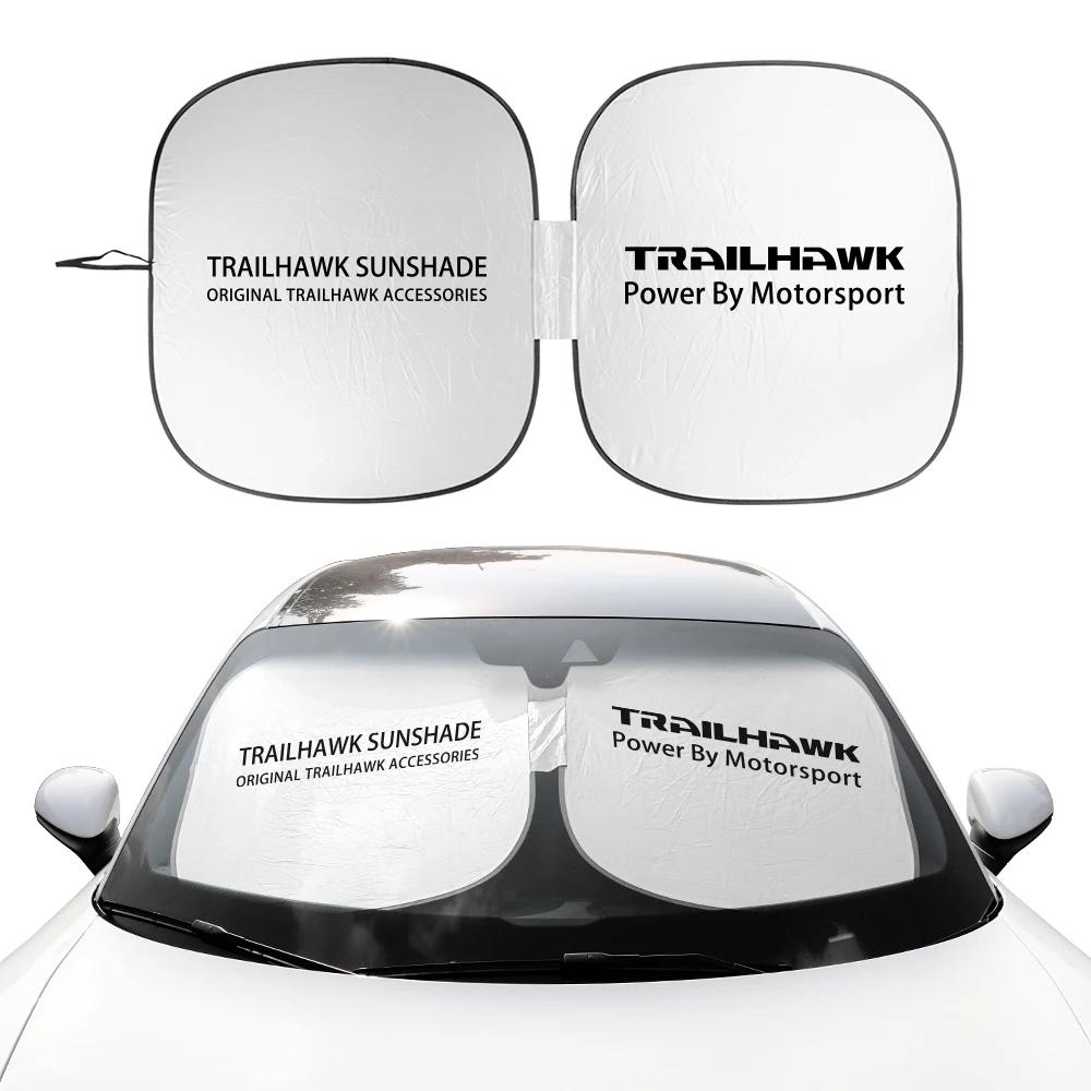 EPY1 Car Windshield Sunshades Parasol Anti UV Cover For Jeep Patriot Wrangler Cherokee Compass TrailHawk Rubicon Liberty Commander