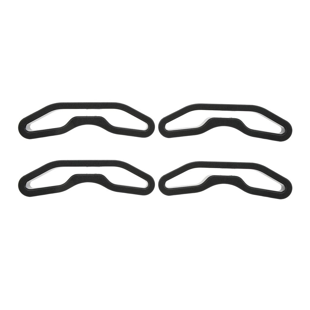 4 Pcs UTV Seat Belt Harness Pass Through Bezel Insert Replacement for POLARIS RZR XP 1000 2014‑2019