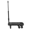 Folding Hand Truck 440lbs Heavy Duty Dolly Cart with 4 360 Degrees  Rotating Wheels for Airport Travel