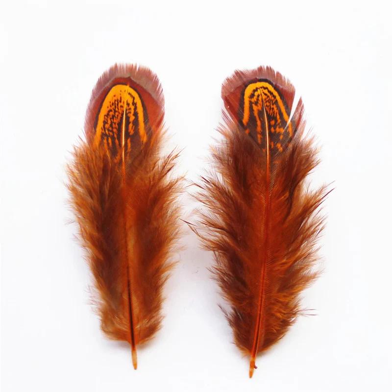 Ringneck Pheasant Feathers For Jewelry Making Crafts 4-8Cm/2-3" Feather Decor Wedding Carnaval Decoration Handicraft Accessories