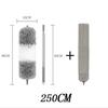 Extendable Microfiber Duster with Stainless Steel Long Pole Telescopic Gap Cleaning Brush for Ceiling Fan
