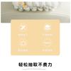 Creative Puff Grid Multifunctional Car Tissue Box Cute Decorative Tissue Holder For Automobile