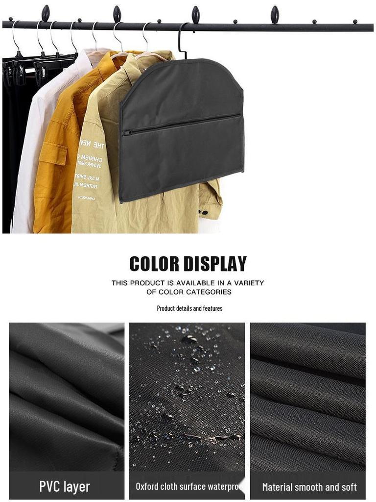 Safety Hidden Pocket Bag with Hook for Travel and Hanging Clothes