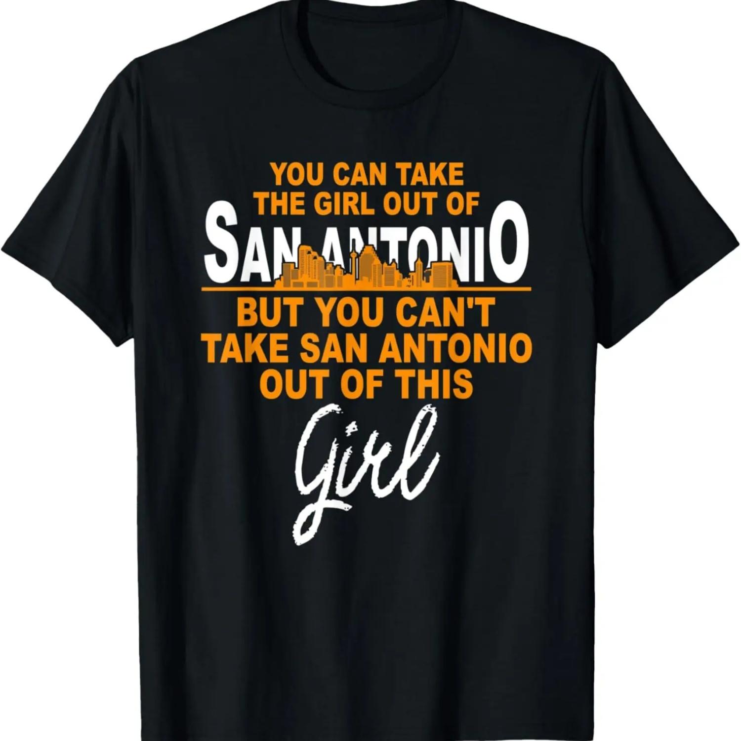Funny Home Roots San Antonio Girl - Move From San Antonio T-Shirt S
