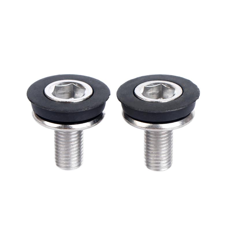 2/5/10Pcs Inner Hex Bolts Bicycle Bottom Bracket Axle Bolts M8 Screw Kit For Cycling Axle Repair Accessories
