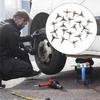 Pinchos de Acero al Carbono Ocultables No Robo Clavos Perforadores de Neumáticos Pinchos Fuertes Resistentes a la Corrosión Fijación Rápida para Coche y Bicicletas