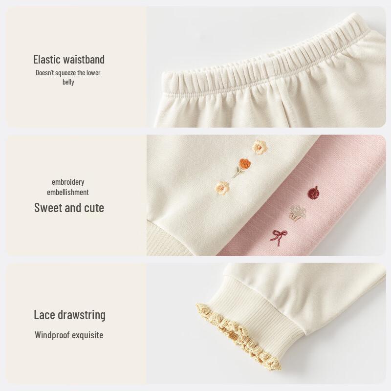Guaiqixiong Bamboo Cotton Toddler Sweatpants