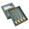 Moon Star Coffe Spoon Fork Ramadan Decorations for Home 2025 Islamic Muslim Festival Party Dinner Decor Dessert Cake Spoon