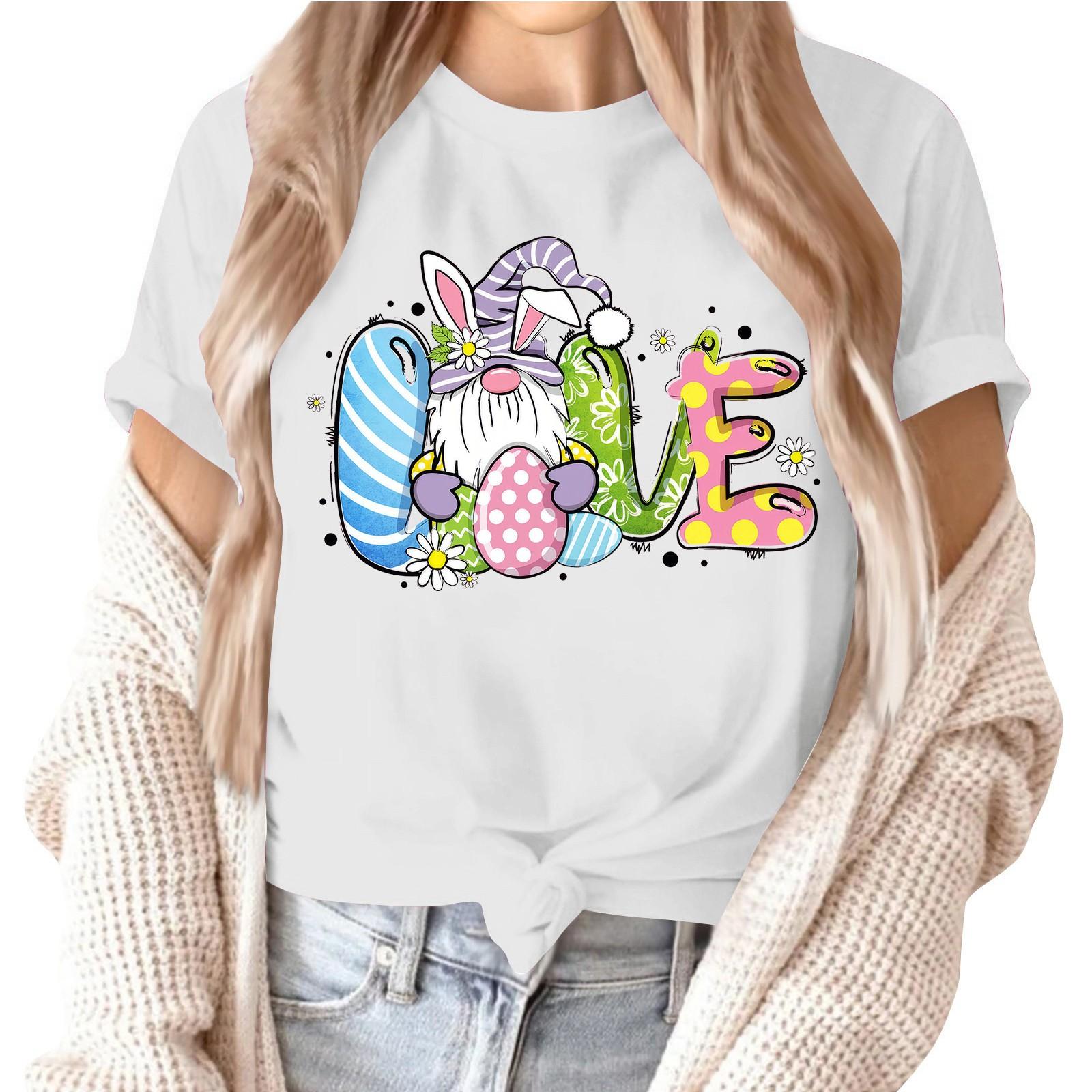 

Жіночий топ з короткими рукавами та принтом на горловині M жовтий