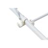 LIV PLUS Quick Lock Door Extendable and for Indoor White NY-326 Hanger, Foldable, Lightweight, Drying,