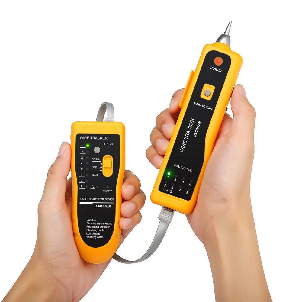 JW 360 Network Telephone Line Finder Multi Purpose Network Signal Wire Finder Network Line Checking Instrument Cable