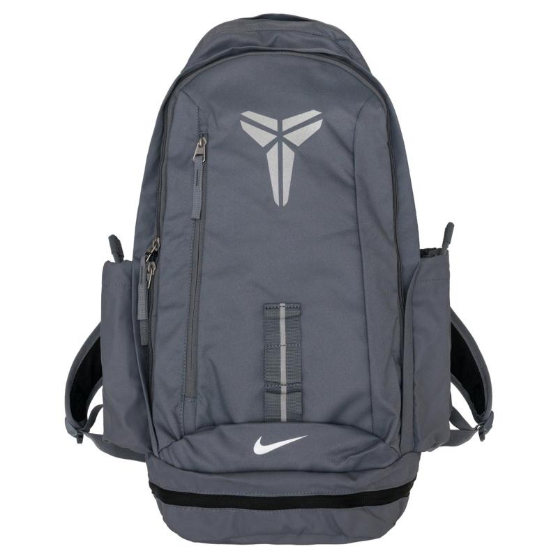 Nike Polyester Backpack Regular Men's Gray Casual