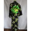 Used Used for photoshoot, now at a reduced price Original yukata with lovely Hawaiian pattern, attractive hibiscus on a black background