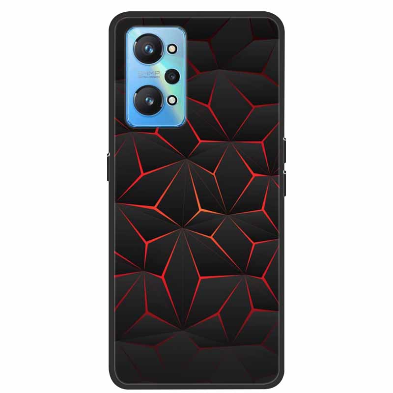 For Realme GT Neo 2 Case Silicone TPU Soft Cover Aesthetic Phone Case for Realme GT Neo2 Funda Realmi RMX3370 Shockproof Shell