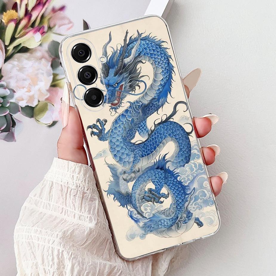For Samsung Galaxy A17 5G Case SM-A176B New Cat Butterfly Painted Cover Soft Slim Phone Case For Samsung A17 A 17 5G Fundas Bags