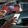 LC.IMEEKE For Samsung Galaxy A55 5G Magnetic Case Compatible with MagSafe Leather+TPU Back Cover