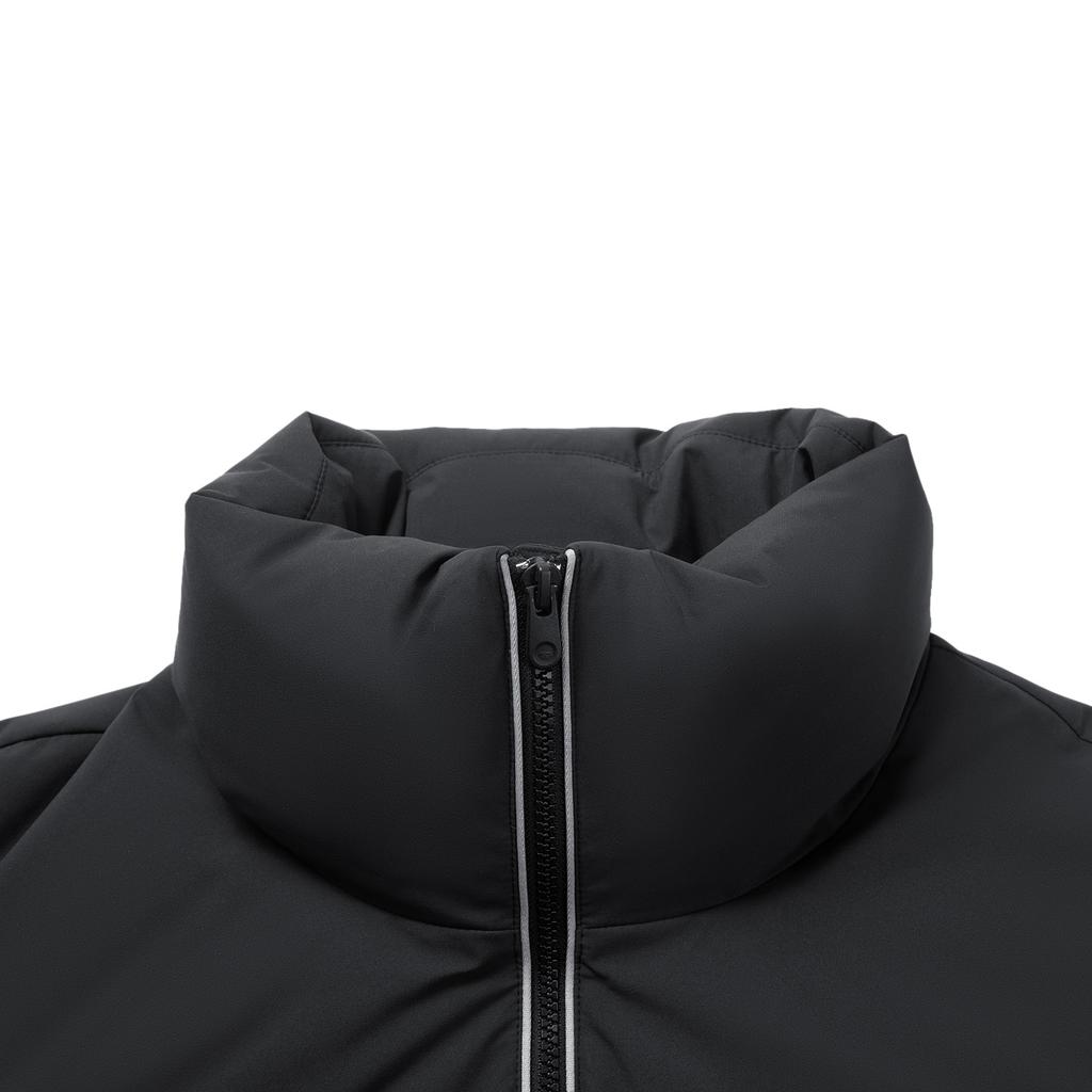 Li Ning Fitness Series Windproof Water-Repellent Stand Collar Logo Down Jacket Women Jacket AYMV396-2