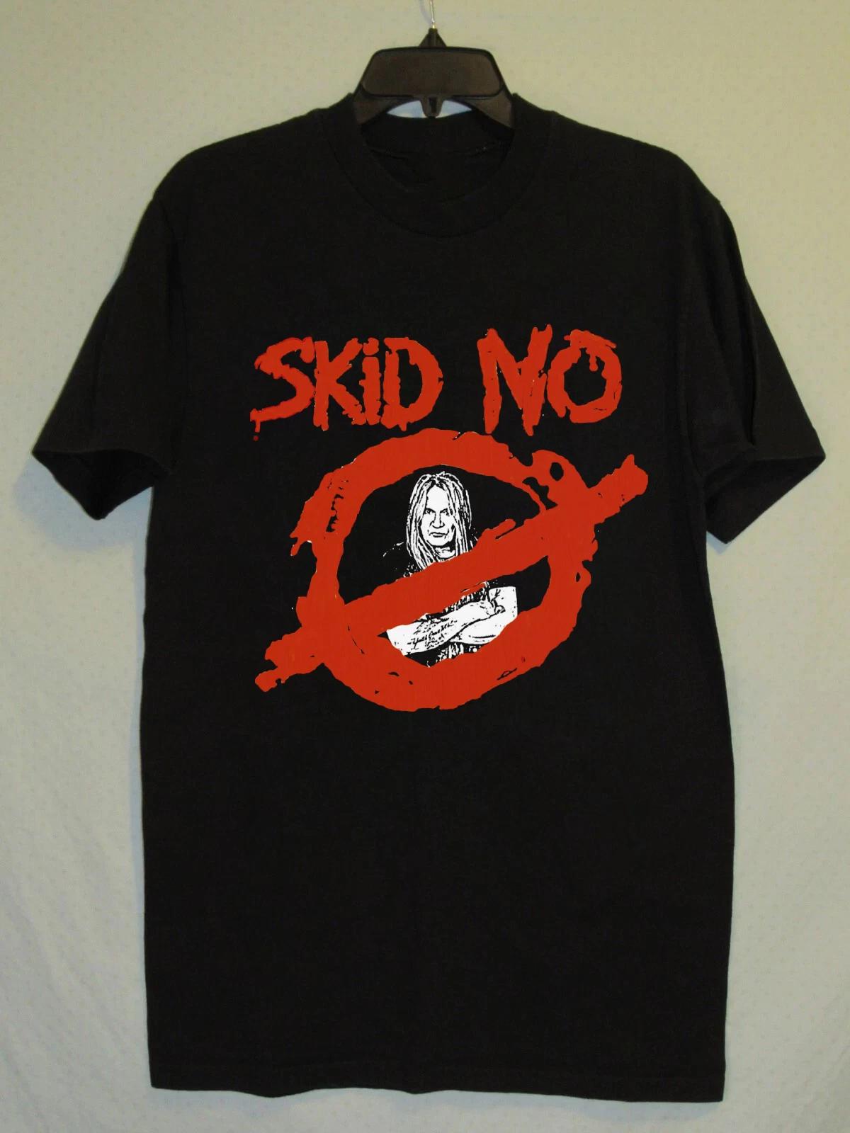 Collection Sebastian Bach Skid Row SKID NO Black S to 5XL Shirt TU894 XS