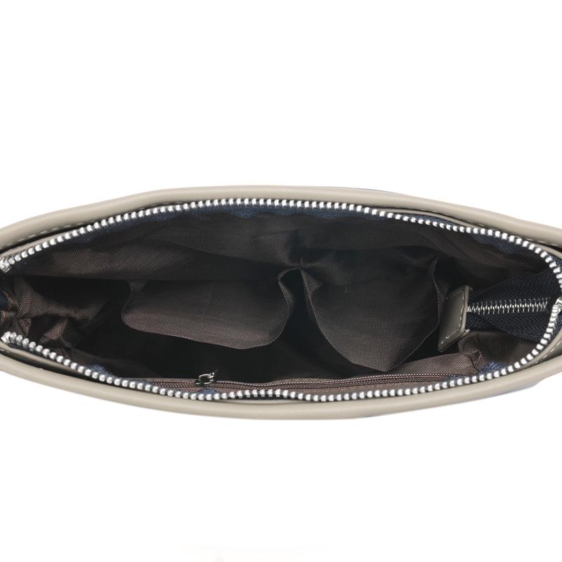 Men's Fashionable Oxford Cloth Shoulder Bag - Casual Vertical Crossbody Messenger Backpack