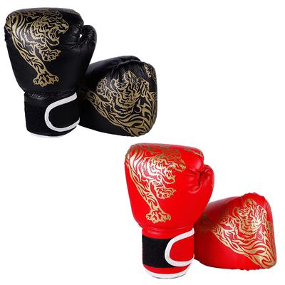 Dětské profesionální boxerské rukavice prodyšné Pu kožené bojové rukavice Boxerský trénink Kickboxerské rukavice pro sport Sandbag