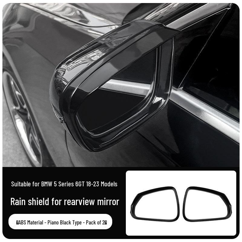 

Suitable for BMW X1 X2 X3 X4 X5 7 Series Rearview Mirror Rain Shield Guard Eyebrow Frame for 3 and 5 Series Models