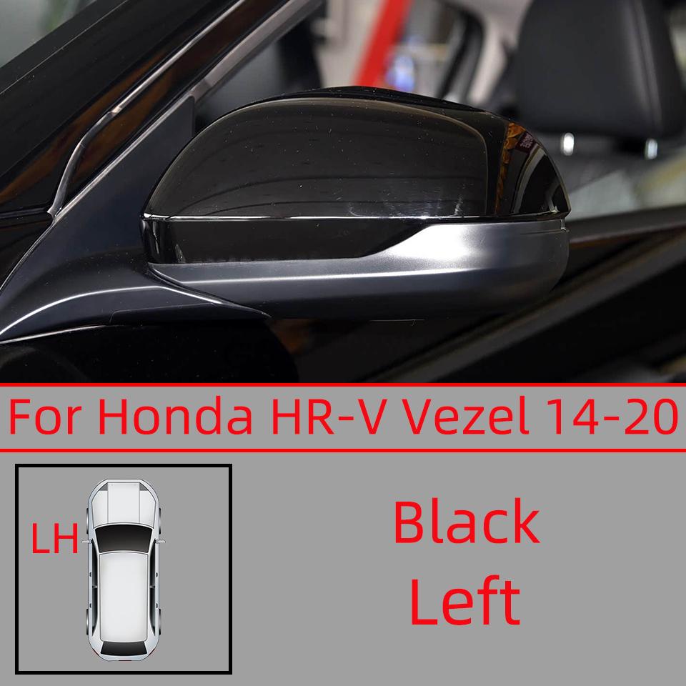 Car Accessories For Honda HR-V Vezel 2014-2020 RU Rearview Mirror Cover Cap Lid Shell Housing Cap Painted White Sliver Red
