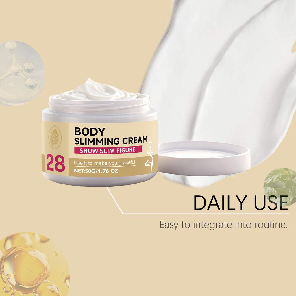 Body Care Cream Gently Moisturizes The Skin, Enhancing Body Shape; Refreshing And Soft For Daily Massage Care.