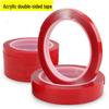 High Viscosity Clear Acrylic Double-Sided Tape, 0.5mm Thick - Ideal for Weddings, Cars, Photos, and Walls