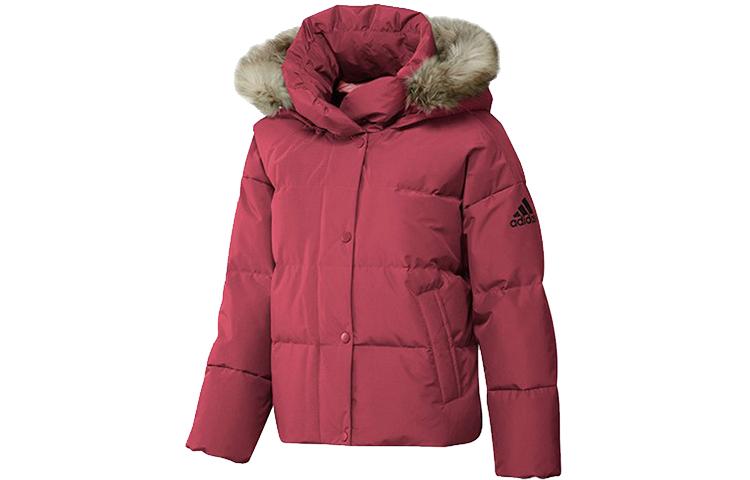 Adidas Down Jackets Women s Red Hooded Moderate Other GF0013 XL
