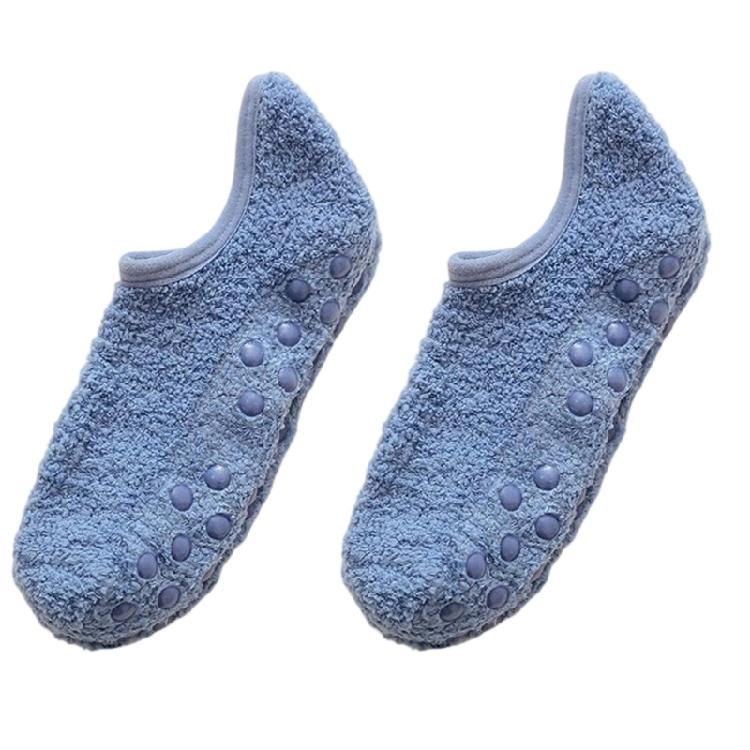 Slipper Socks for Women with Grippers Antis Slip Fuzzy Socks Trendy Grippy Grip Hospital Socks Home Sleeping Socks Gift